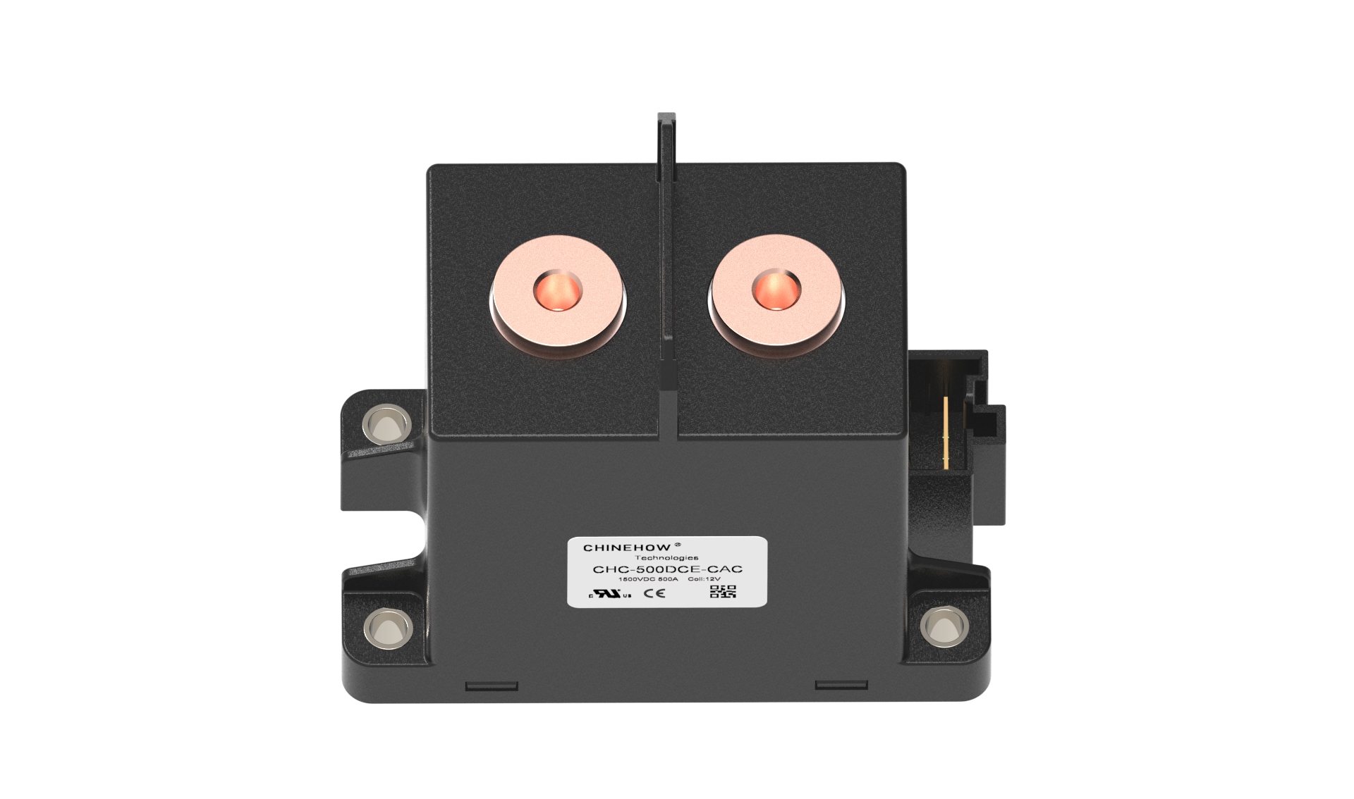 CHC-500電気HV 24V 48V DCコンタクタ500A高電圧1500VDC DC電力車両用リレー