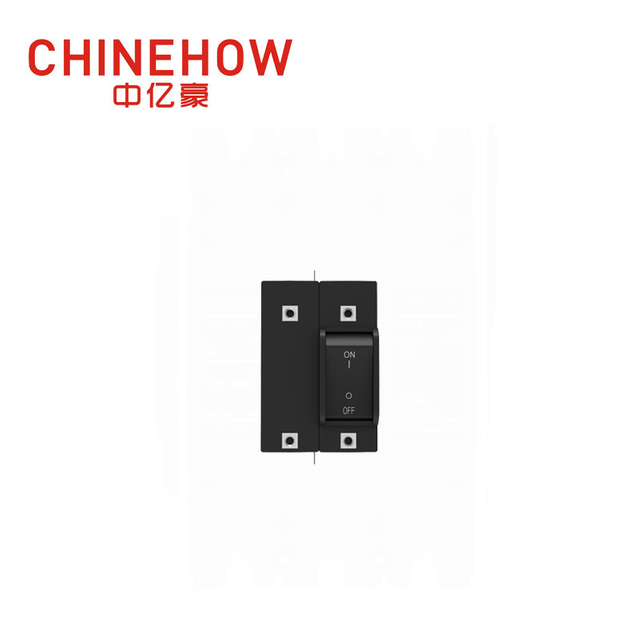 CVP-TH ガードおよび M5 ねじバス 2P 付き油圧磁気回路遮断器アングル ロッカー アクチュエータ