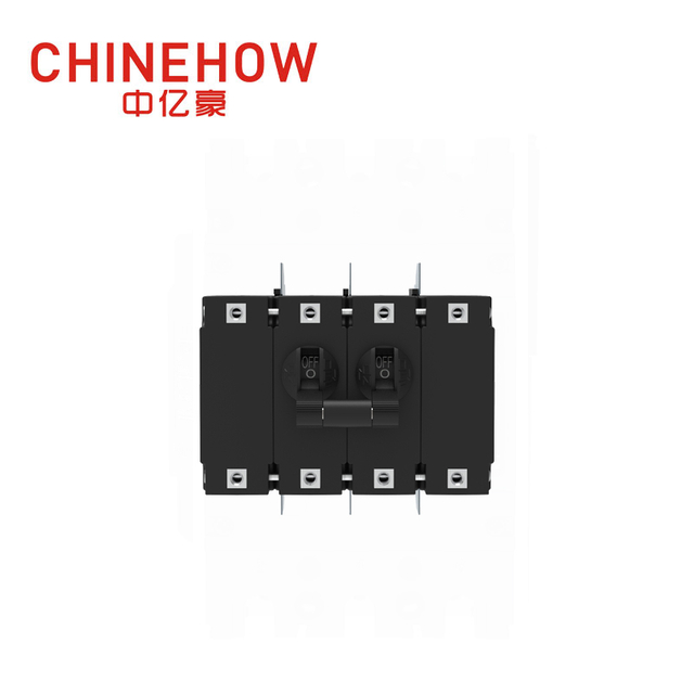 CVP-TH 油圧式磁気遮断器 ロングハンドル アクチュエーター 2極 M4ねじ付き 上向きラグ付き 4P 