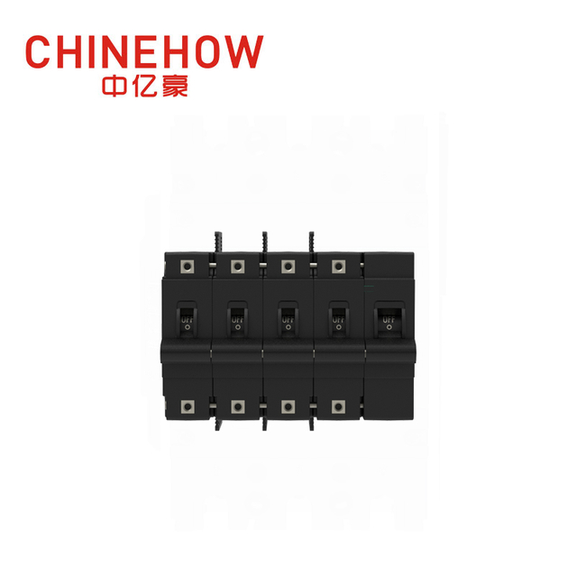 CVP-FR 油圧電磁遮断器 ロングハンドル アクチュエーター M5ネジとターミナルバリア付き 4P + リモートコントロール 