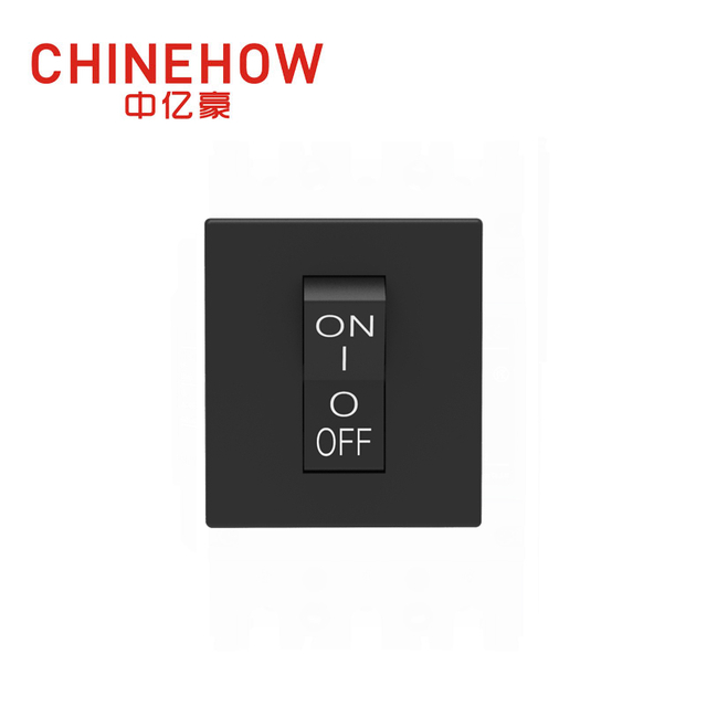 CVP-SM Hudraulic 磁気サーキット ブレーカー アングル ロッカー アクチュエーター、M4 スクリュー バス 2P ブラック補助スイッチ付き