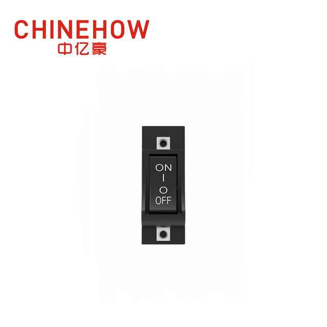 CVP-BM Hudraulic 磁気遮断器 角度ロッカー タブ付きガード アクチュエーター (QC250) 補助スイッチ 1P 