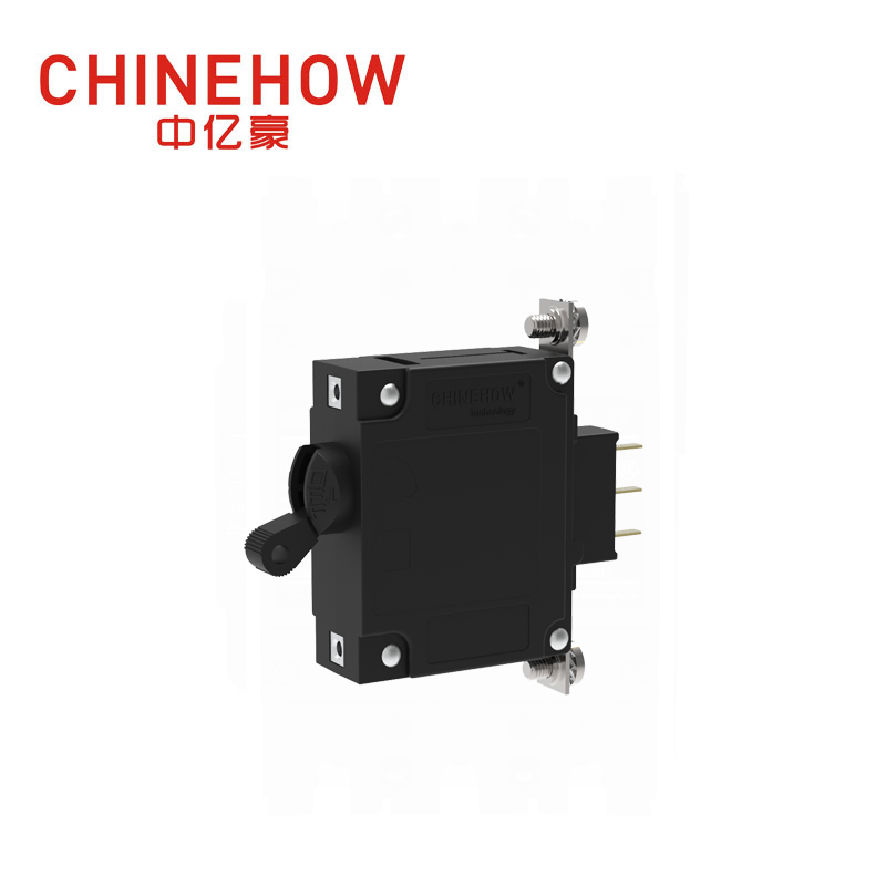 CVP-TH 油圧式電磁遮断器 ロングハンドルアクチュエータ 補助スイッチ付 M5ネジ 90° 1P 