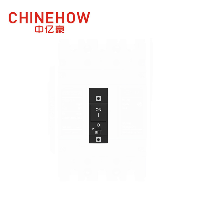 CVP-TH 油圧式磁気回路遮断器フラット ロッカー アクチュエーター、ガード付き、M4 ねじ付き、上向きラグ付き 1P 